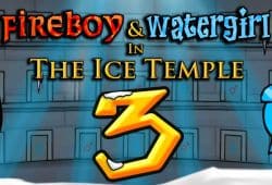 Niño fuego y niña agua - Fireboy and Watergirl The Forest Temple -  Minijuegos